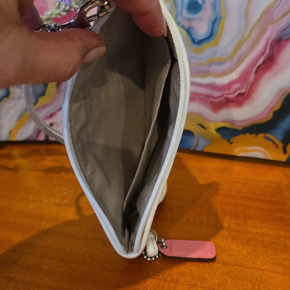 Coach Scribble Long Wristlet